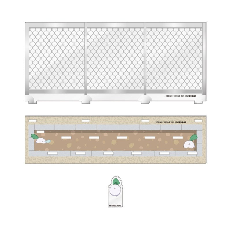 (Goods - Acrylic Stand) TV Anime A Terrified Teacher at Ghoul School! Diorama Background Stand/Mandragora Farm