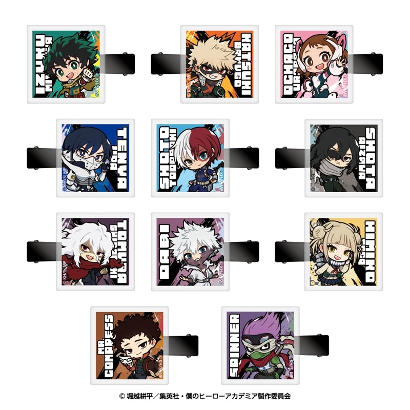 (1BOX=11)(Goods - Clip) My Hero Academia Chibi Chara Trading Multipurpose Clip (11 Types)