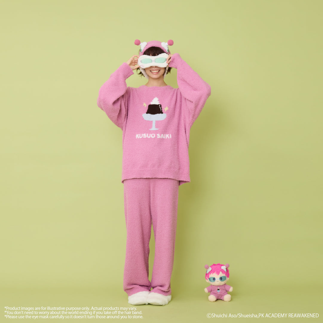 (Goods - Loungewear) Anime The Disastrous Life of Saiki K. Kusuo Saiki Loungewear Long Pants (Ladies')