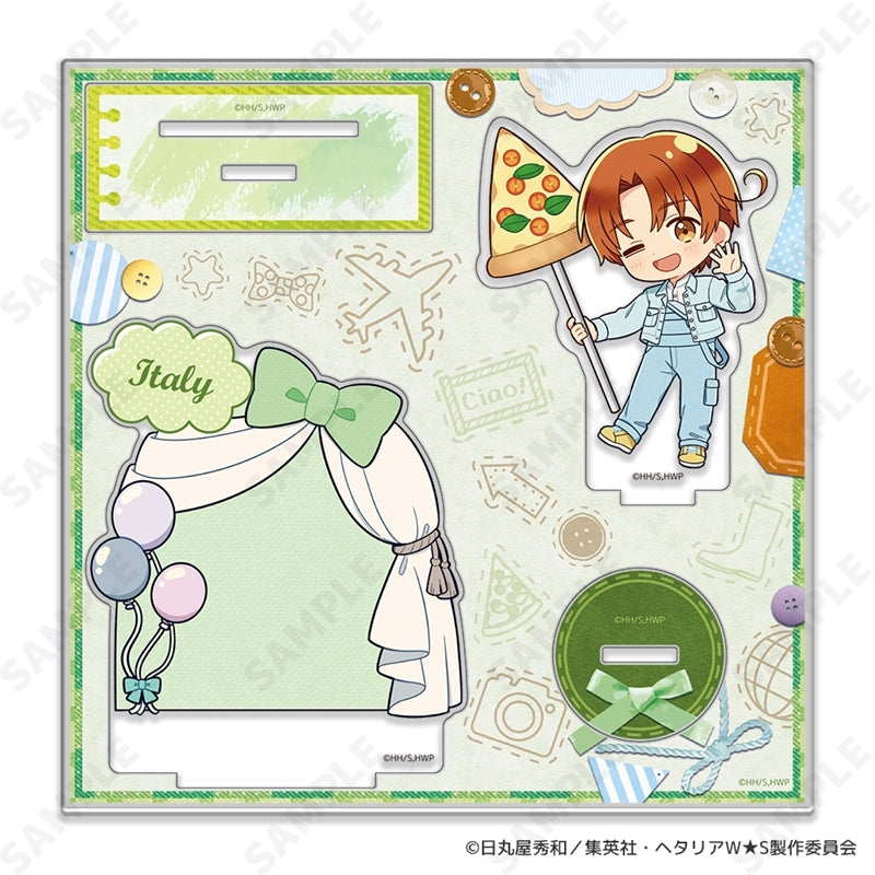 (Goods - Acrylic Stand) Hetalia World★Stars ~ Greetings with Denim Style. ~ Acrylic Stand 1. Italy