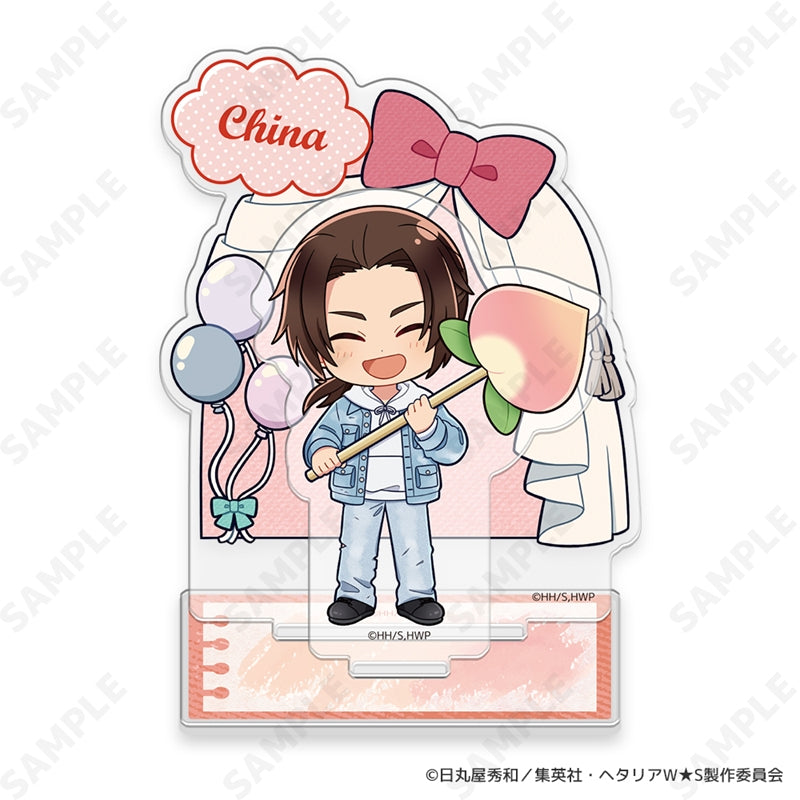 (Goods - Acrylic Stand) Hetalia World★Stars ~ Greetings with Denim Style. ~ Acrylic Stand 8. China