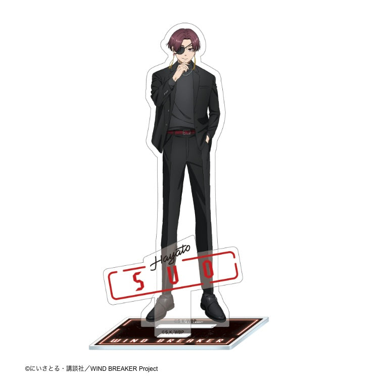 WIND BREAKER ビッグアクスタ 4種 32-MA0705-06C Goods - Acrylic Stand) WIND BREAKER Acrylic Stand (Suit ver