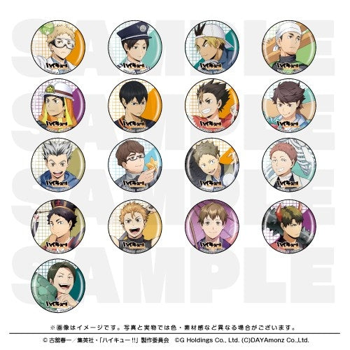(1BOX=17)(Goods - Badge) Haikyu!! TOUCH THE DREAM Button Badge Collection C (17 Types Total)
