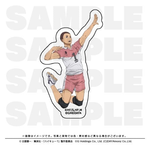 (Goods - Sticker) Haikyu!! TOUCH THE DREAM Die-cut Sticker Takeru Nakashima