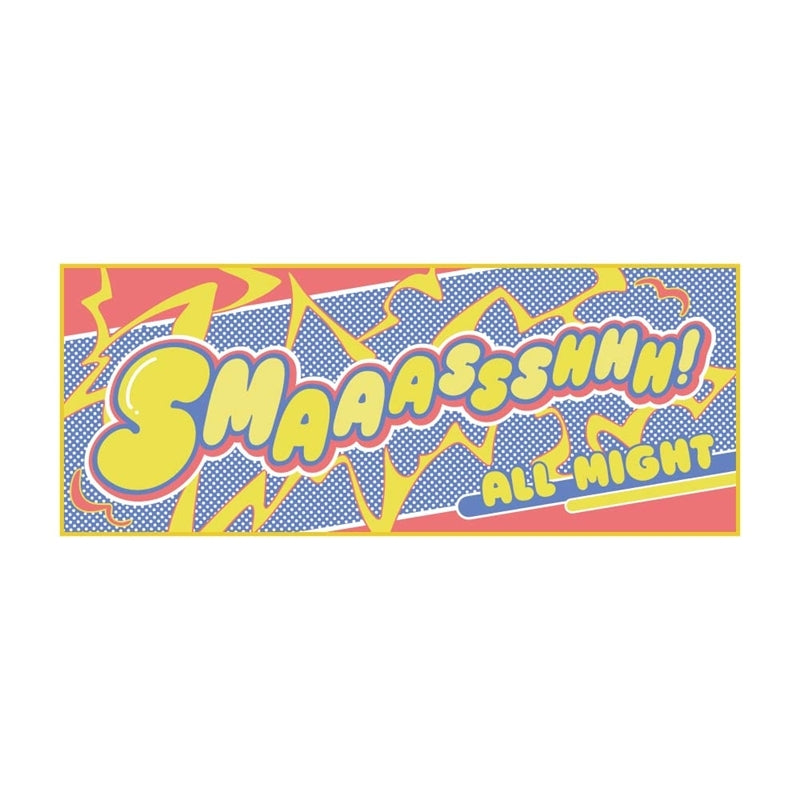 (Goods - Towel) My Hero Academia 10th Anniversary Sound Effects Face Towel All Might