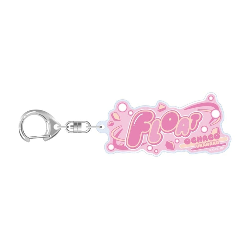 (Goods - Keychain) My Hero Academia 10th Anniversary Sound Effects Acrylic Keychain Ochaco Uraraka