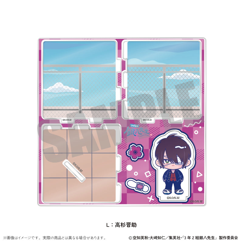 (Goods - Ornament) TV Anime - Class 3Z Ginpachi-sensei Acrylic Diorama Nyu~toro Vol.1 L Shinsuke Takasugi