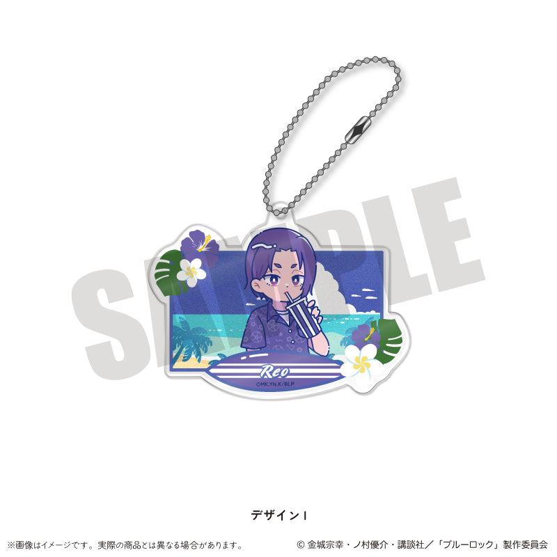 (Goods - Keychain) Blue Lock Acrylic Keychain Nyu~toro Vol.2 I Reo Mikage