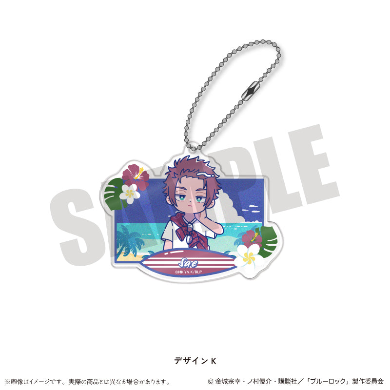 (Goods - Keychain) Blue Lock Acrylic Keychain Nyu~toro Vol.2 K Sae Itoshi
