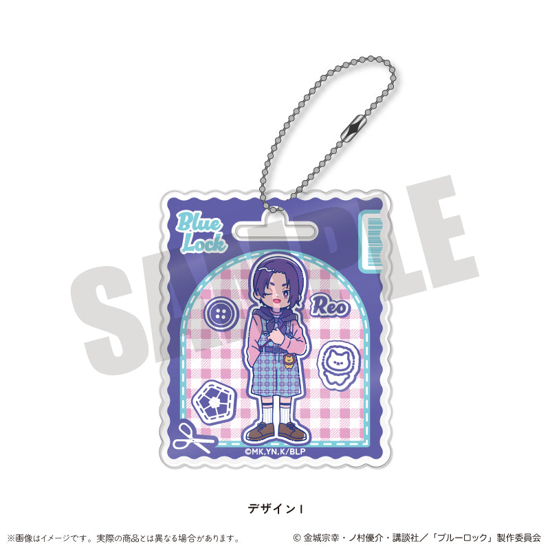 (Goods - Keychain) Blue Lock Acrylic Keychain Nyu~toro Vol.3 I Reo Mikage