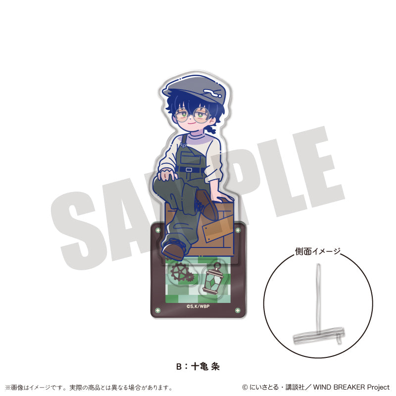 (Goods - Acrylic Stand) WIND BREAKER Nyu~toro Birthday Item Jo Togame Acrylic Stand-Photogenista- B