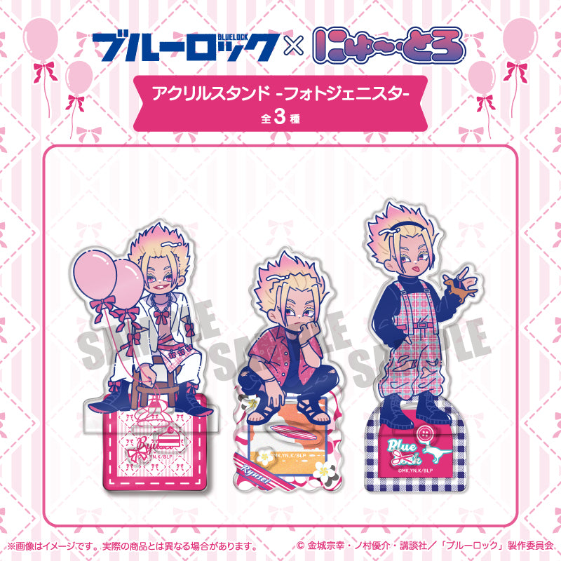 (Goods - Acrylic Stand) TV Anime Blue Lock Acrylic Stand -Photogenista- Nyu~toro Ryusei Shido Birthday B