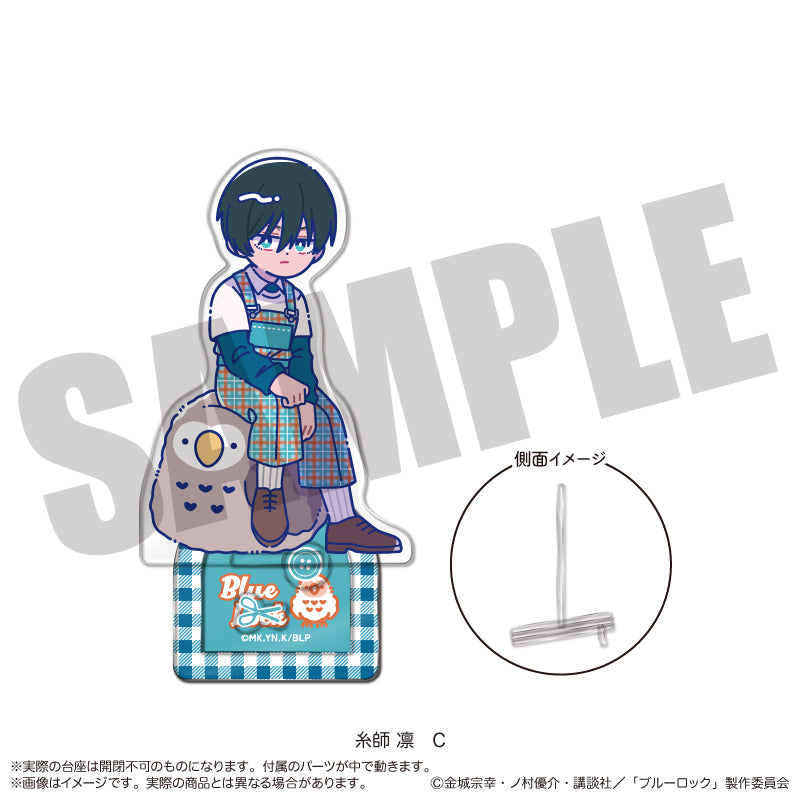 (Goods - Acrylic Stand) Blue Lock Acrylic Stand Newtoro Rin Itoshi Birthday C