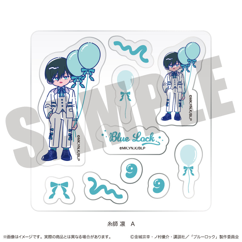 (Goods - Sticker) Blue Lock Custom Sticker Sheet Newtoro Rin Itoshi Birthday A