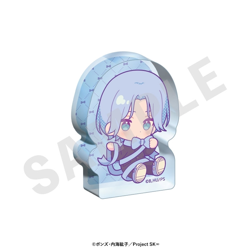 (Goods - Ornament) Original TV Anime - SK8 the Infinity Chibi Ribbon Series Mini Acrylic Block (Langa)