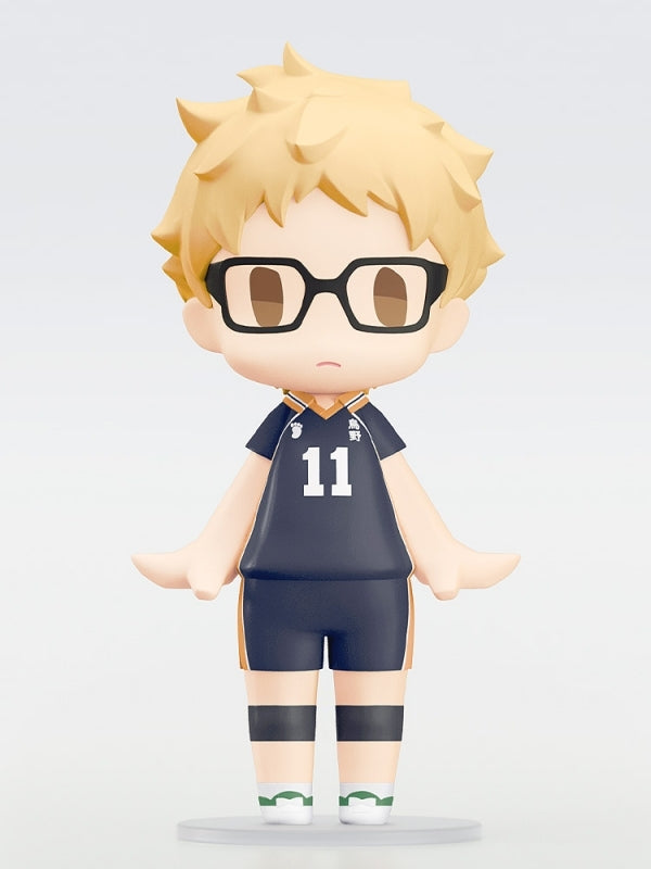 (Action Figure) Haikyu!! HELLO! GOOD SMILE Kei Tsukishima