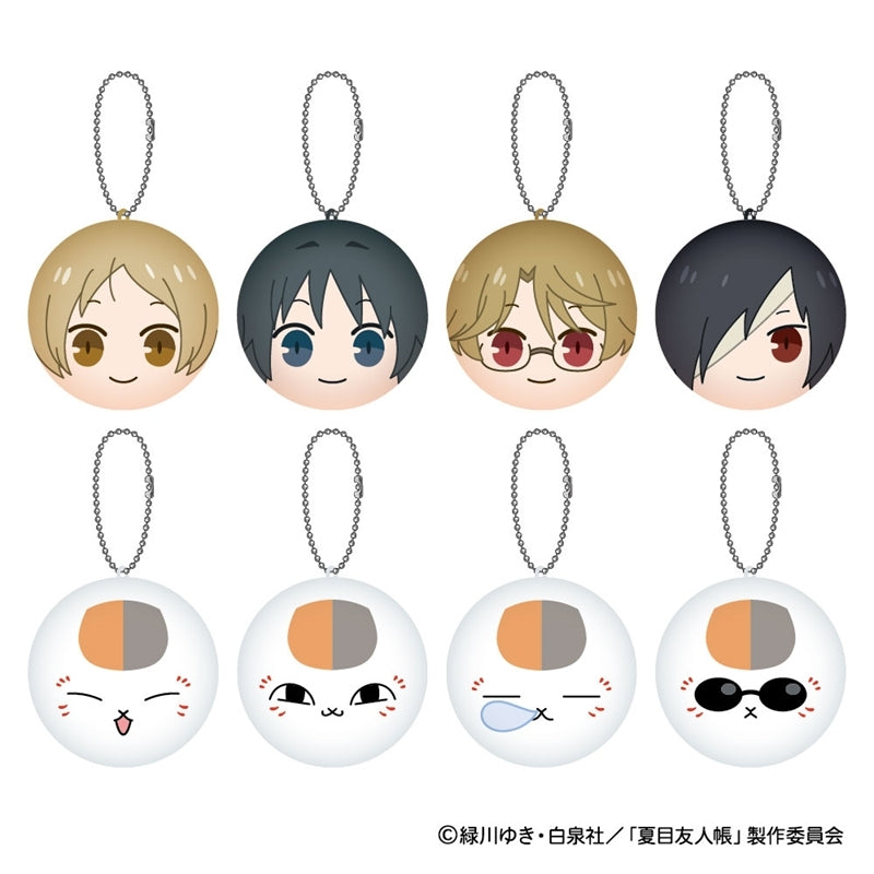 (1BOX=8)(Goods - Mascot) Natsume's Book of Friends (Natsume Yuujinchou) MaruColle! (Round Collection)