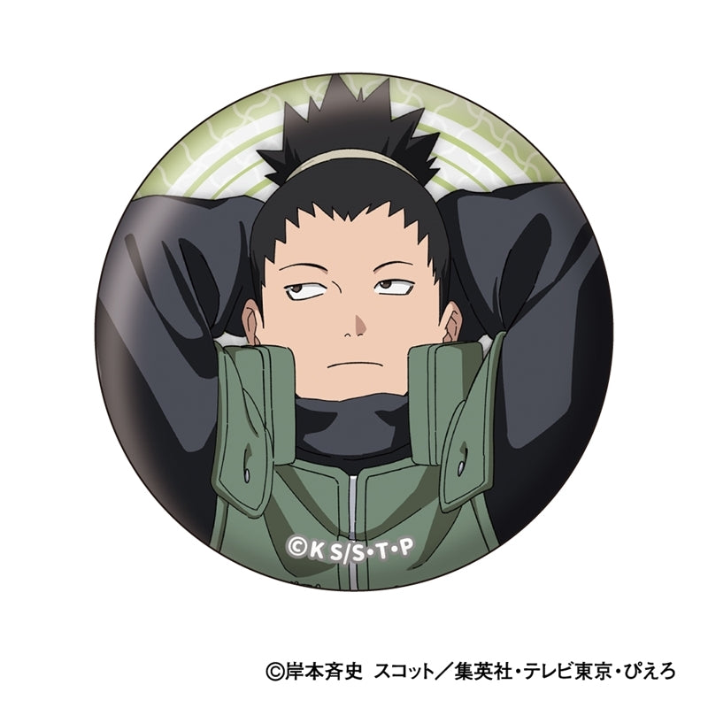 (1BOX=12)(Goods - Badge) NARUTO Shippuden Button Badge Collection Chiisaku Nachatta (Turned into Kids) Ver. (animate Advance Sales)