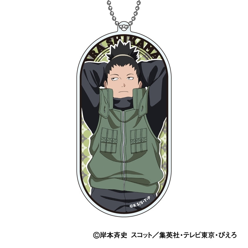(Goods - Keychain) NARUTO Shippuden Acrylic Keychain Chiisaku Nachatta (Turned into Kids) Ver. D: Shikamaru Nara (animate Advance Sales)
