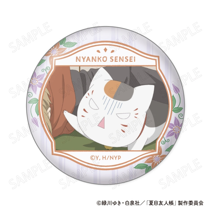 (1BOX=8)(Goods - Badge) Natsume's Book of Friends (Natsume Yuujinchou) Nyanko Sensei Face Collection Button Badge VOL. 2