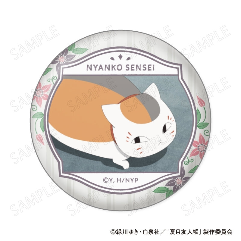 (1BOX=8)(Goods - Badge) Natsume's Book of Friends (Natsume Yuujinchou) Nyanko Sensei Face Collection Button Badge VOL. 2