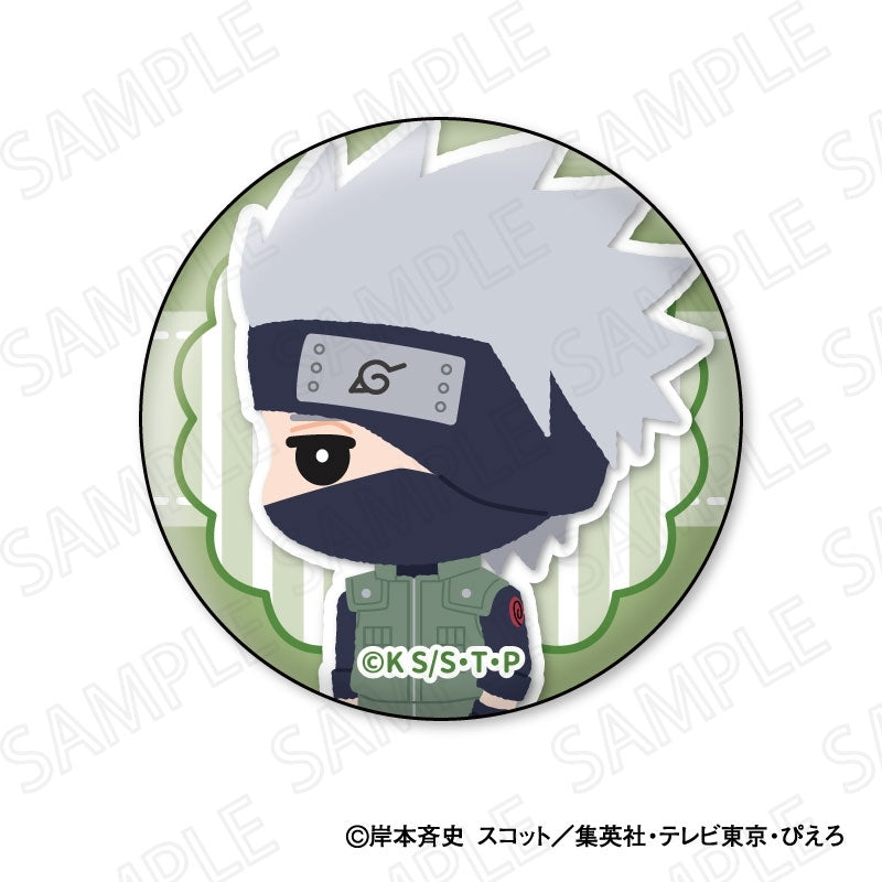 (1BOX=8)(Goods - Badge) NARUTO Shippuden TV Anime Mofumofu Button Badge Collection