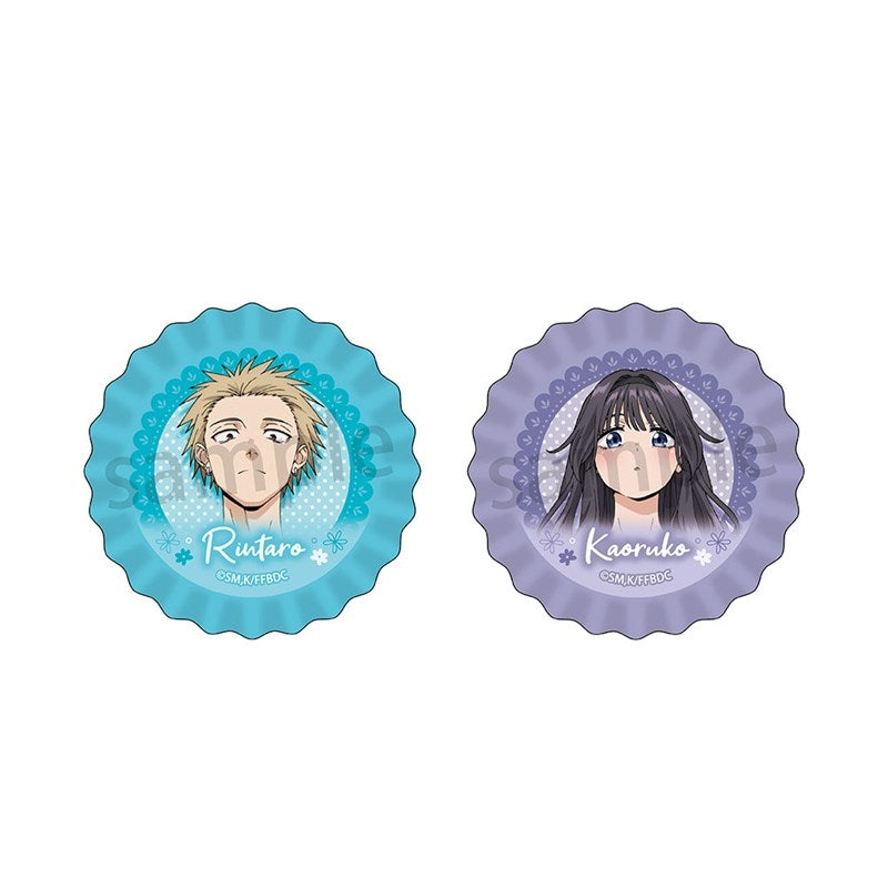 (Goods - Badge) The Fragrant Flower Blooms with Dignity Stopper Style (Round) Button Badge Set