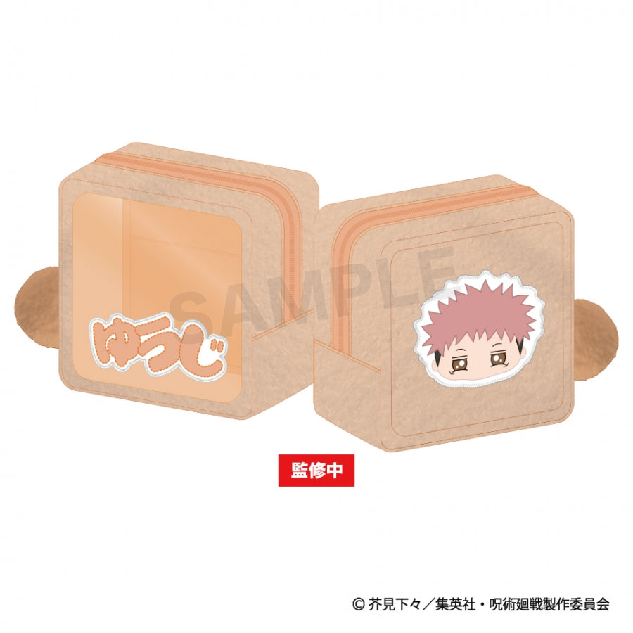 (Goods - Pouch) Jujutsu Kaisen Shibuya Incident Arc Name Badge Yuji Itadori