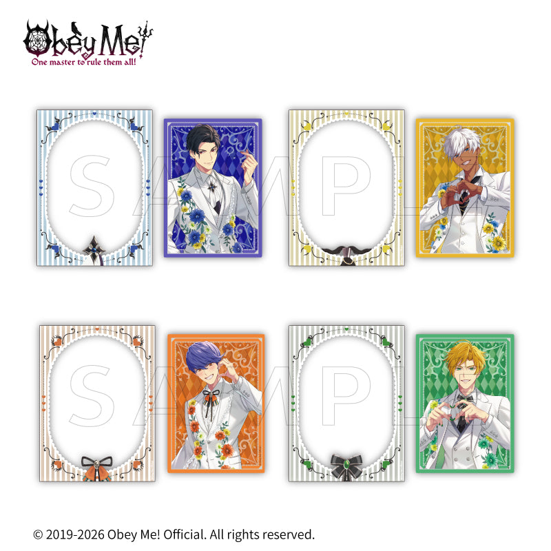 (1BOX=7)(Goods - Set) Obey Me! x fanfancy + Hard Card Set