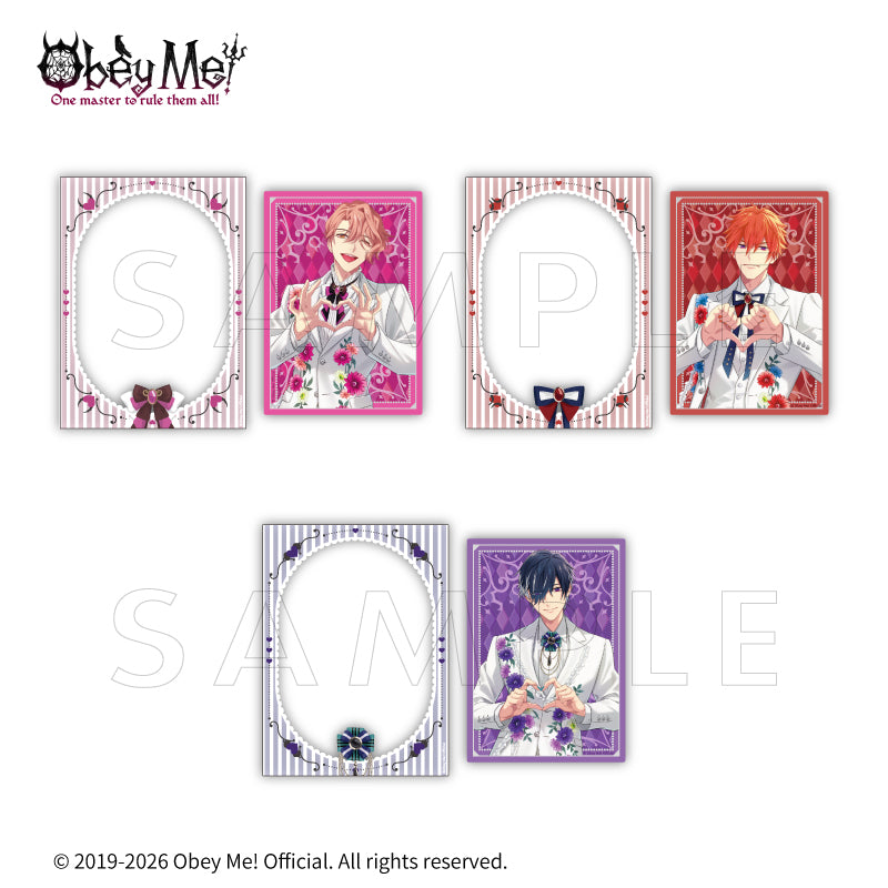 (1BOX=7)(Goods - Set) Obey Me! x fanfancy + Hard Card Set