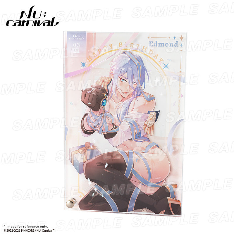 (Goods - Acrylic Photo Frame) NU: Carnival Birthday Blessing Series - Double-Layer Acrylic Photo Frame - Edmond