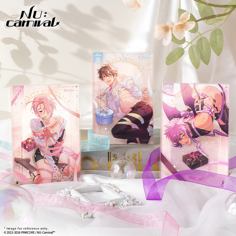 (Goods - Acrylic Photo Frame) NU: Carnival Birthday Blessing Series - Double-Layer Acrylic Photo Frame - Morvay