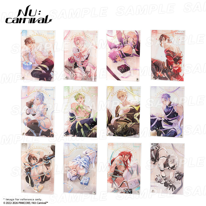(Goods - Acrylic Photo Frame) NU: Carnival Birthday Blessing Series - Double-Layer Acrylic Photo Frame - Morvay