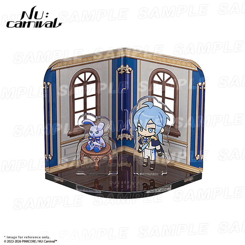 (Goods - Acrylic Stand) NU: Carnival Birthday Blessing Series - Cabin Diorama Set - Edmond