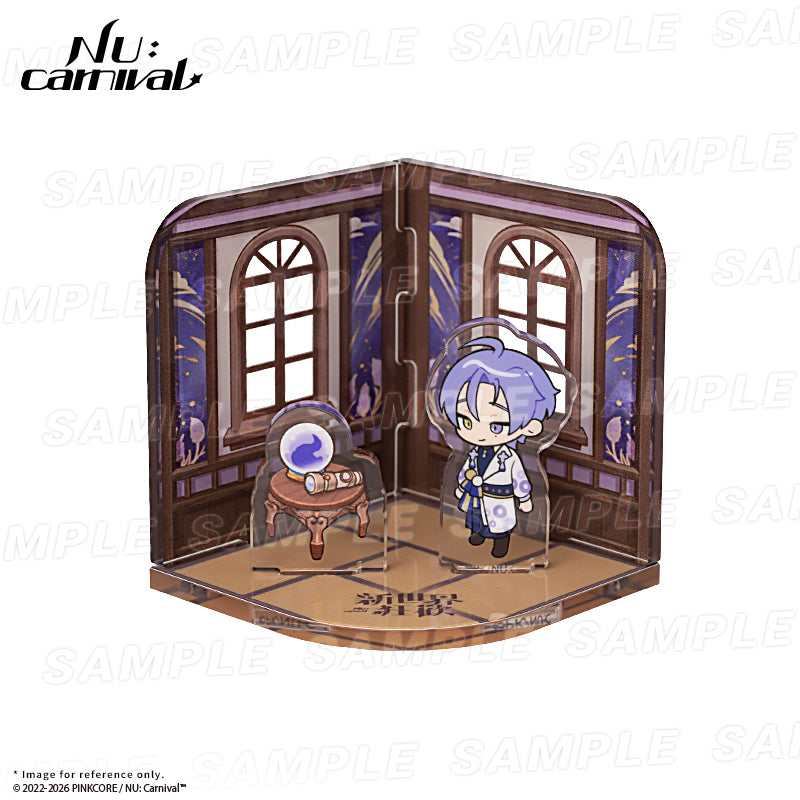 (Goods - Acrylic Stand) NU: Carnival Birthday Blessing Series - Cabin Diorama Set - Kuya