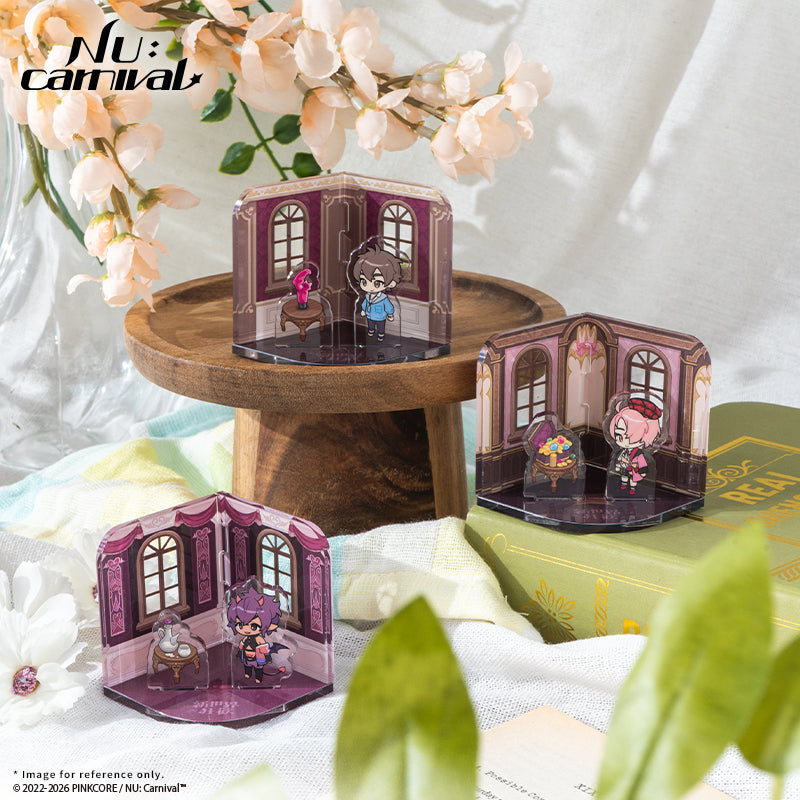 (Goods - Acrylic Stand) NU: Carnival Birthday Blessing Series - Cabin Diorama Set - Aster