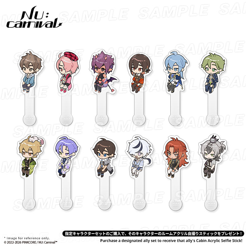 (Goods - Set) NU: Carnival Birthday Blessing Set (with Bonus Acrylic Selfie Stick) - Blade