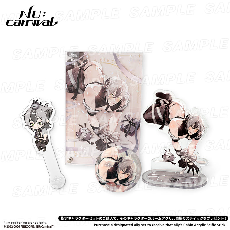 (Goods - Set) NU: Carnival Birthday Blessing Set (with Bonus Acrylic Selfie Stick) - Rei