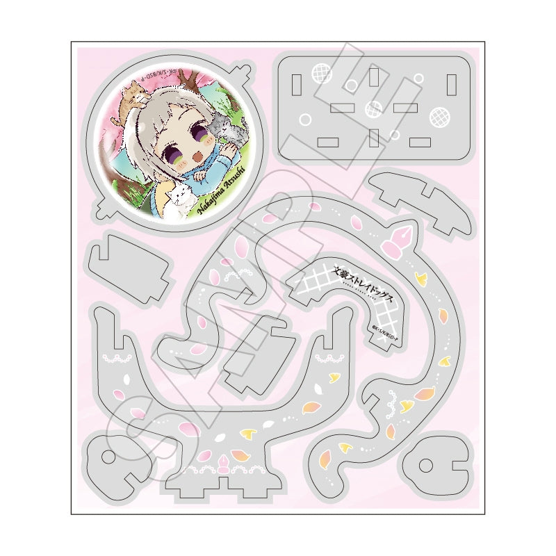 (Goods - Stand Pop) Bungo Stray Dogs Sketchu! Terrarium Pirouette Stand Atsushi & Dazai