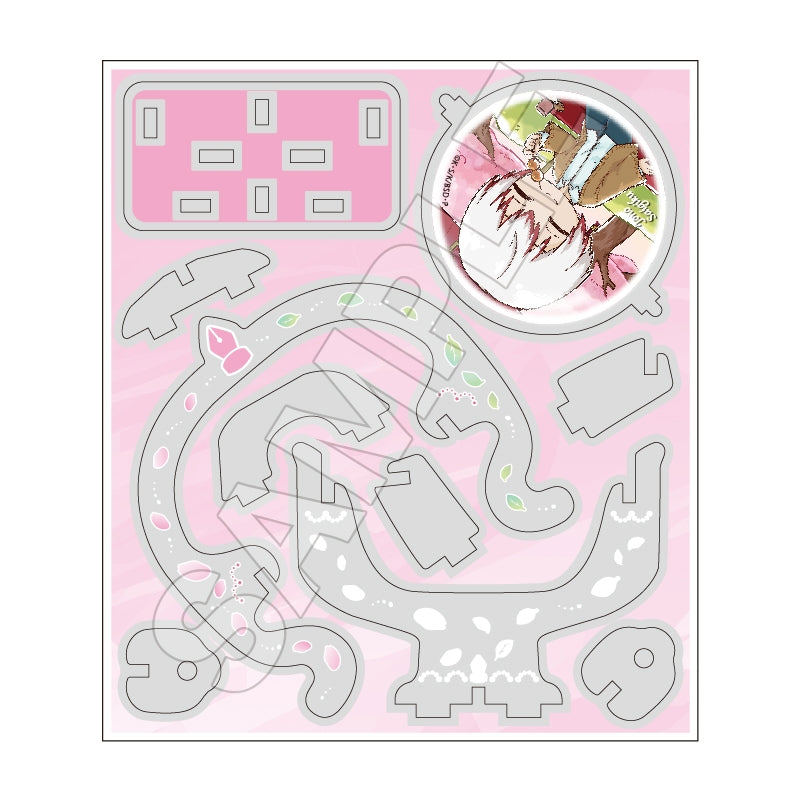 (Goods - Stand Pop) Bungo Stray Dogs Sketchu! Terrarium Pirouette Stand Metal Tetcho & Jono