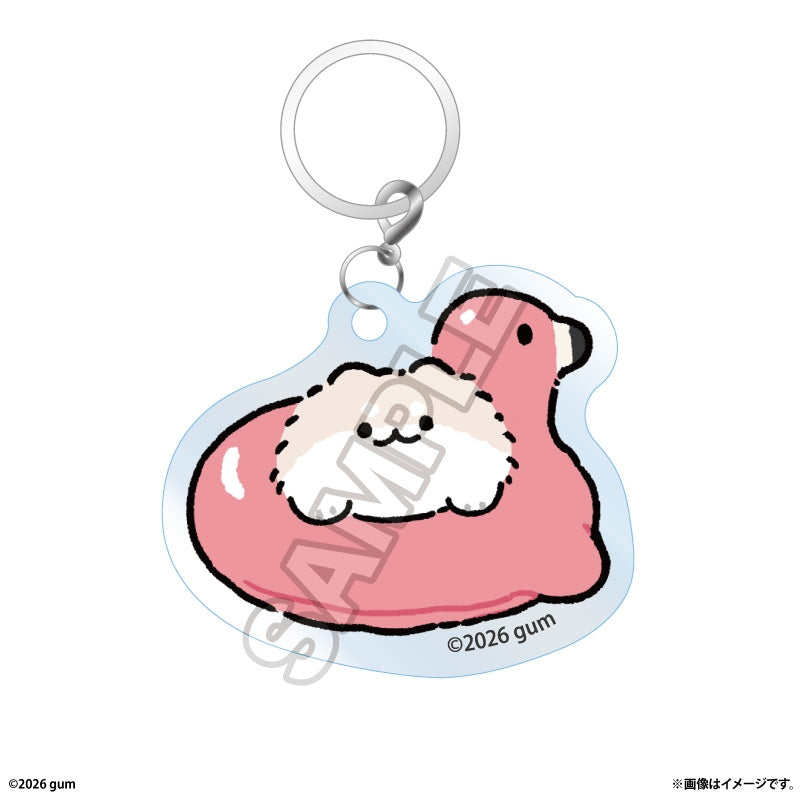 (Goods - Charm) Pometone: Manga Dog Mejirushi Mascot Charm Pool Float