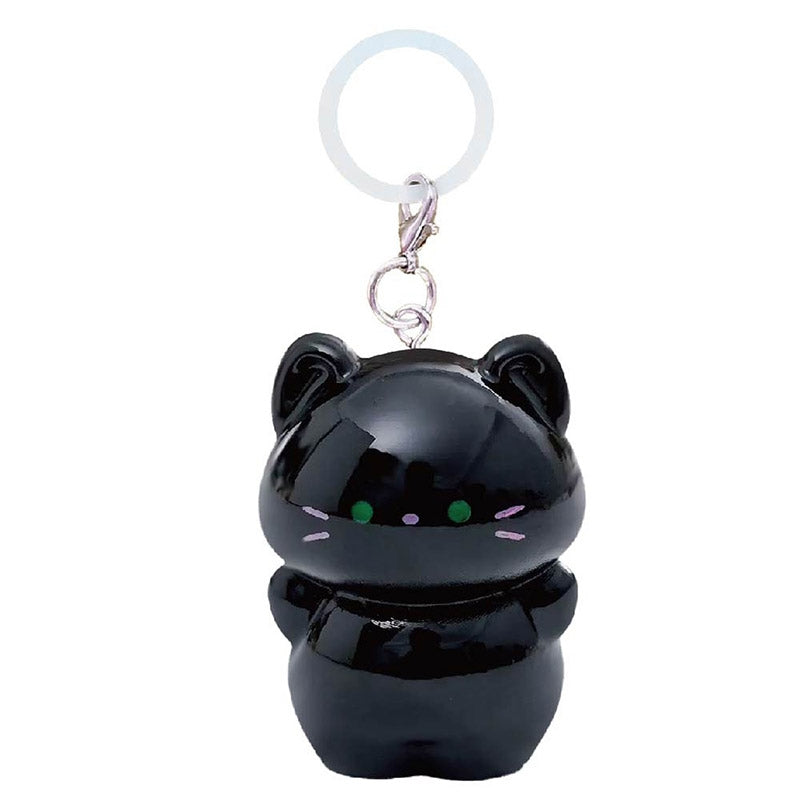 (Goods - Charm) Non-Chara Mejirushi Mascot Charm Black Cat