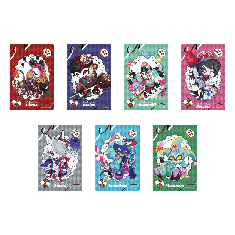 (1BOX=7)(Goods - Card) Helluva Boss Chibi Sweets Kimono CharaPic