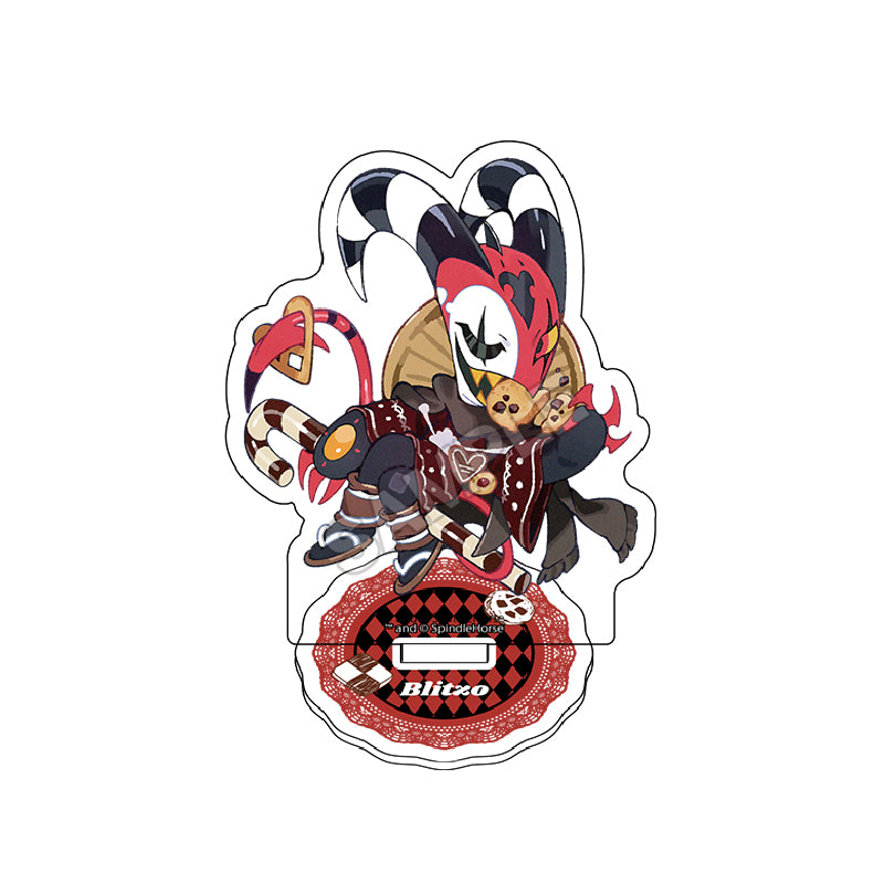(1BOX=7)(Goods - Acrylic Stand) Helluva Boss Chibi Sweets Kimono Acrylic Stand mini