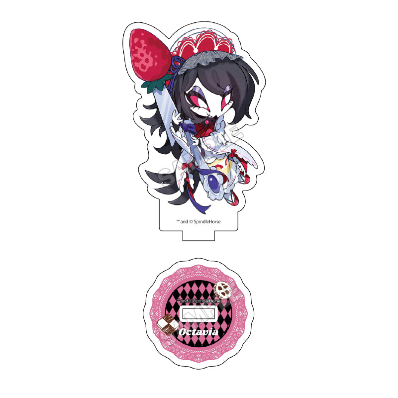 (1BOX=7)(Goods - Acrylic Stand) Helluva Boss Chibi Sweets Kimono Acrylic Stand mini