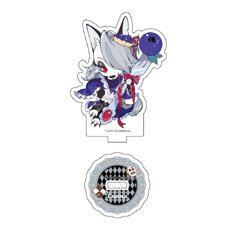 (1BOX=7)(Goods - Acrylic Stand) Helluva Boss Chibi Sweets Kimono Acrylic Stand mini