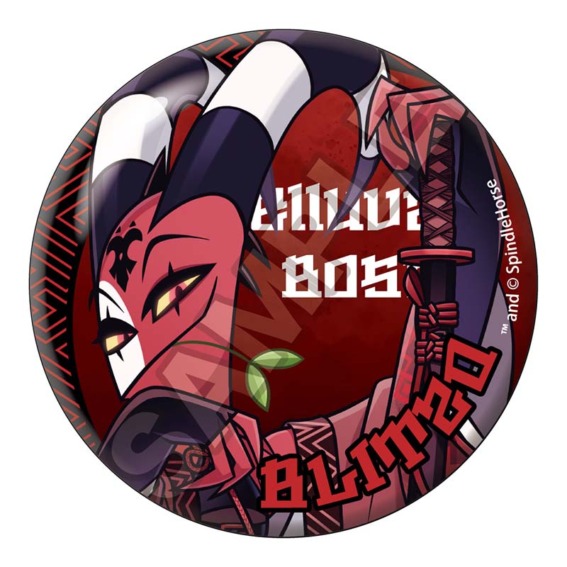 (1BOX=8)(Goods - Badge) Helluva Boss Hyakki Yagyo Glitter Button Badge