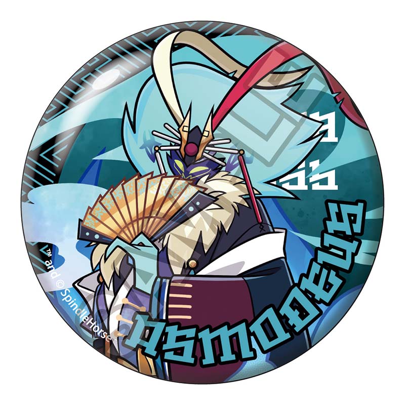 (1BOX=8)(Goods - Badge) Helluva Boss Hyakki Yagyo Glitter Button Badge