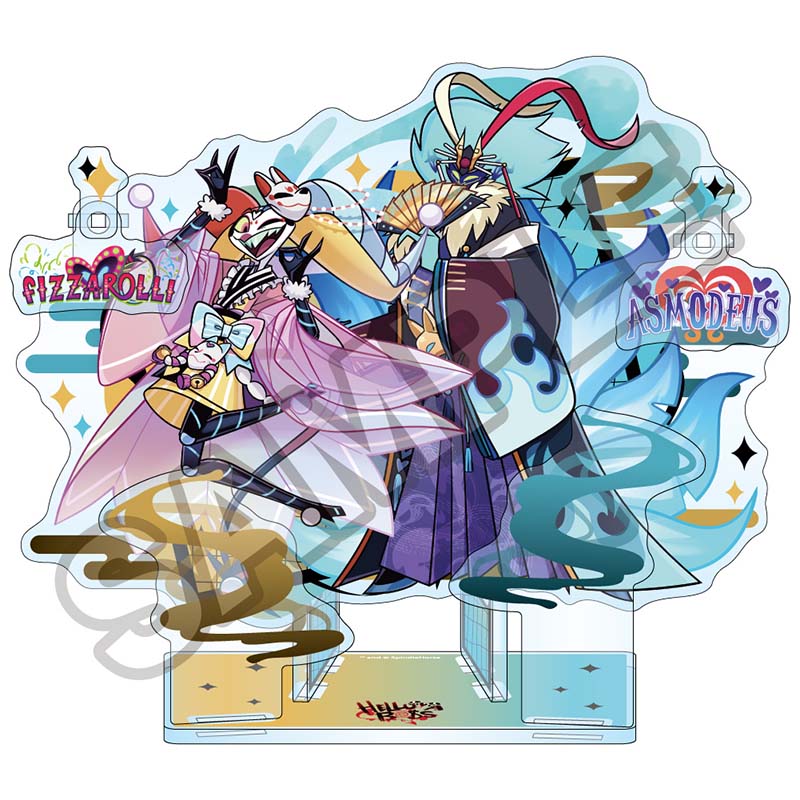 (Goods - Acrylic Stand) Helluva Boss Hyakki Yagyo Acrylic Stand Diorama Fizzarolli & Asmodeus