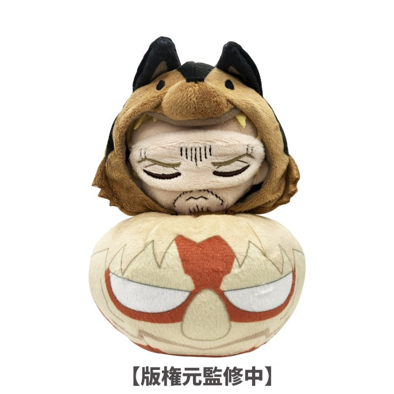 (Goods - Mascot) Attack on Titan Animarukko Plush Mascot Oyasumi ver./Reiner